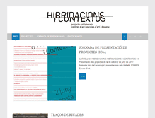 Tablet Screenshot of hibridacions.net